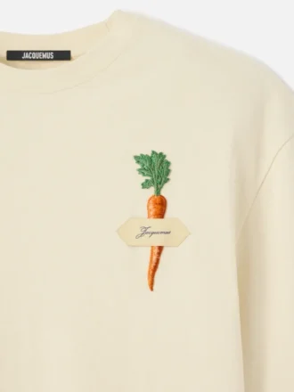 La camiseta zanahoria Camiseta con logo y parche zanahoria