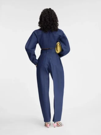 La chamarra Cabrio de denim de Nîmes Chamarra motera corta de denim
