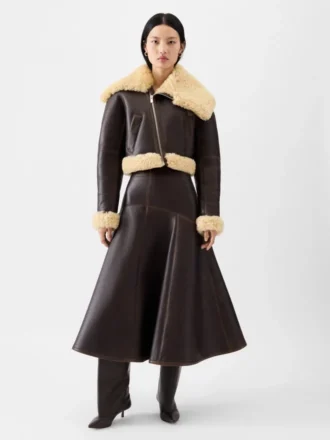 La chaqueta Aviator Chaqueta aviador asimétrica
