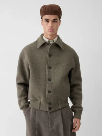 La chaqueta bomber Feltro Chaqueta bomber corta