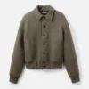 La chaqueta bomber Feltro Chaqueta bomber corta