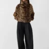 La chaqueta Fernando Chaqueta de imitación de leopardo La chaqueta Fernando Chaqueta de imitación de leopardo