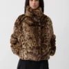 La chaqueta Fernando Chaqueta de imitación de leopardo La chaqueta Fernando Chaqueta de imitación de leopardo