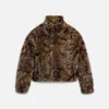 La chaqueta Fernando Chaqueta de imitación de leopardo La chaqueta Fernando Chaqueta de imitación de leopardo
