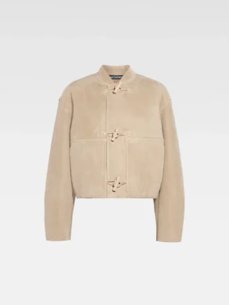 La chaqueta Telo Chaqueta corta de piel de oveja La chaqueta Telo Chaqueta corta de piel de oveja