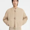 La chaqueta Telo Chaqueta corta de piel de oveja La chaqueta Telo Chaqueta corta de piel de oveja