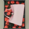 La fresa Colgante para bolso con forma de fresa Origami La fresa Colgante para bolso con forma de fresa Origami