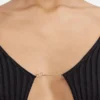 La maille Pralù larga Cárdigan sin costuras con logotipo charm La maille Pralù larga Cárdigan sin costuras con logotipo charm
