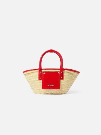 La pequeña cesta Soli Mini bolso cesta de playa