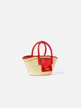 La pequeña cesta Soli Mini bolso cesta de playa