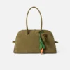 La zanahoria Colgante para bolso con forma de zanahoria anudada La zanahoria Colgante para bolso con forma de zanahoria anudada