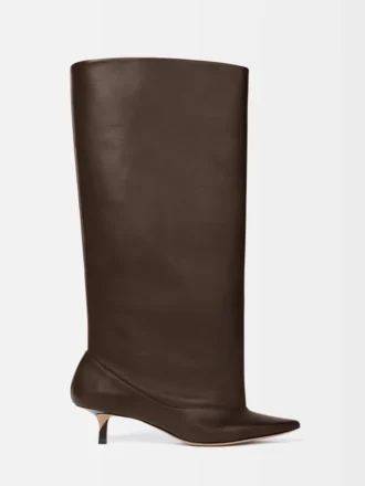 Las botas altas Tourni Botas anchas hasta la rodilla