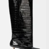 Las botas altas Tourni Botas anchas hasta la rodilla Las botas altas Tourni Botas anchas hasta la rodilla