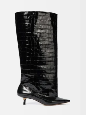 Las botas altas Tourni Botas anchas hasta la rodilla