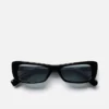 Las gafas de sol Capri Gafas de sol rectangulares de ojo de gato Las gafas de sol Capri Gafas de sol rectangulares de ojo de gato