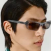 Las gafas de sol Capri Gafas de sol rectangulares de ojo de gato
