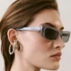 Las gafas de sol Capri Gafas de sol rectangulares de ojo de gato