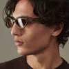 Las gafas de sol Curvo Gafas de sol ovaladas de ojo de gato Las gafas de sol Curvo Gafas de sol ovaladas de ojo de gato