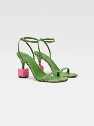 Las sandalias Bisou Sandalias con tacón geométrico
