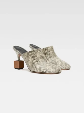 Las sandalias Bisou Sandalias con tacón geométrico