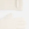 Los guantes Gros Grain Guantes con logotipo Grosgrain