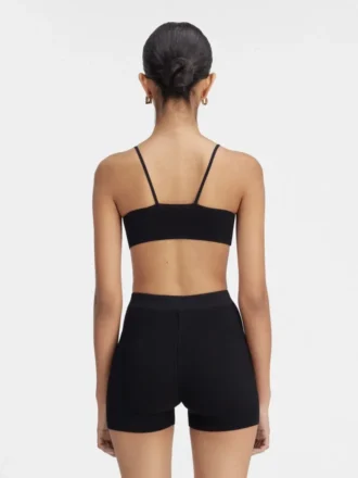 Los pantalones cortos Pralù Pantalones cortos de punto con logotipo Charm