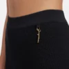 Los pantalones cortos Pralù Pantalones cortos de punto con logotipo Charm Los pantalones cortos Pralù Pantalones cortos de punto con logotipo Charm
