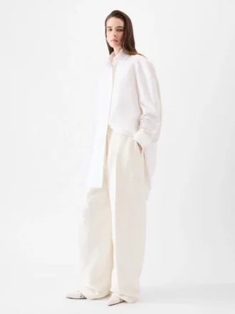 Los pantalones Curvo Pantalones anchos y curvados
