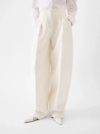 Los pantalones Curvo Pantalones anchos y curvados