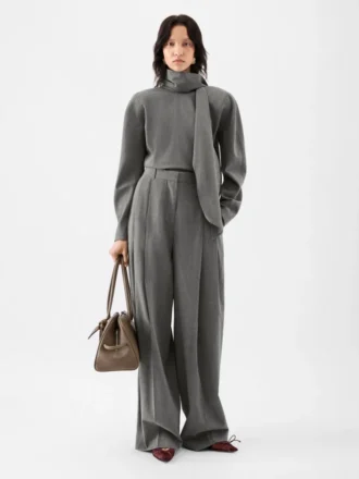 Los pantalones de hombre Pantalones con pliegues
