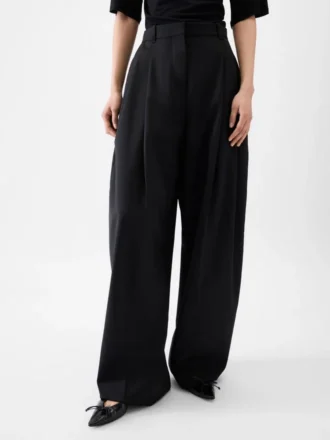 Los pantalones de hombre Pantalones con pliegues