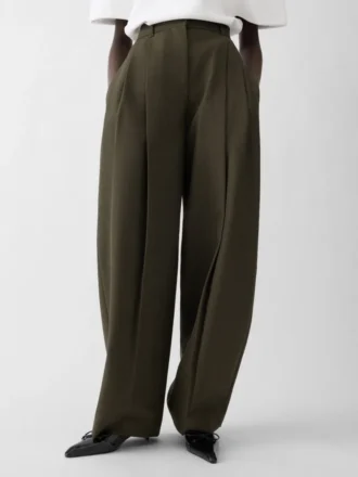 Los pantalones de hombre Pantalones con pliegues