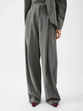 Los pantalones de hombre Pantalones con pliegues