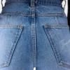 Los pantalones rectos de denim de Nîmes Vaqueros de pierna recta Los pantalones rectos de denim de Nîmes Vaqueros de pierna recta