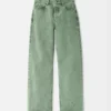 Los pantalones rectos de denim de Nîmes Vaqueros de pierna recta Los pantalones rectos de denim de Nîmes Vaqueros de pierna recta