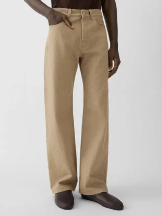 Los pantalones rectos de denim de Nîmes. Vaqueros rectos.