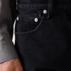 Los pantalones rectos de denim de Nîmes. Vaqueros rectos.