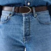 Los pantalones rectos de denim de Nîmes. Vaqueros rectos.