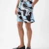Los shorts Aloe Shorts con estampado Wavy Psyche Los shorts Aloe Shorts con estampado Wavy Psyche