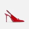 Los zapatos de tacón alto Cubisto Zapatos de tacón con talón abierto Los zapatos de tacón alto Cubisto Zapatos de tacón con talón abierto