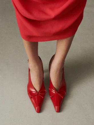 Los zapatos de tacón alto Cubisto Zapatos de tacón con talón abierto