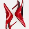 Los zapatos de tacón alto Cubisto Zapatos de tacón con talón abierto Los zapatos de tacón alto Cubisto Zapatos de tacón con talón abierto