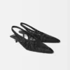 Los zapatos de tacón bajo Cubisto Banane Zapatos de tacón bajo Banane tejidos Los zapatos de tacón bajo Cubisto Banane Zapatos de tacón bajo Banane tejidos