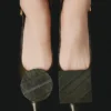 Los zapatos destalonados bajos Duelo Tacones bajos redondos y cuadrados Los zapatos destalonados bajos Duelo Tacones bajos redondos y cuadrados