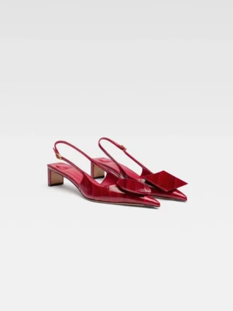 Los zapatos destalonados bajos Duelo Tacones bajos redondos y cuadrados