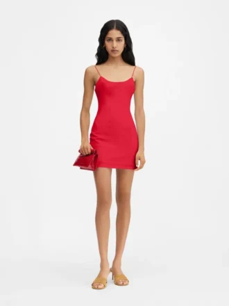 Mini vestido Sablier Vestido lencero de jersey Mini vestido Sablier Vestido lencero de jersey