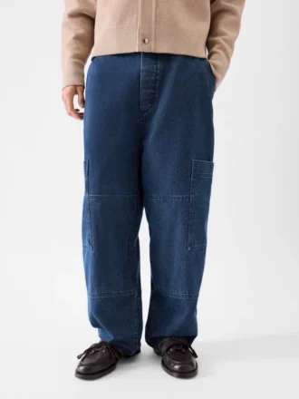 Pantalones cargo de denim Carré de Nîmes Vaqueros cargo