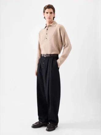 Pantalones Fernando Pantalones plisados con botones Pantalones Fernando Pantalones plisados con botones