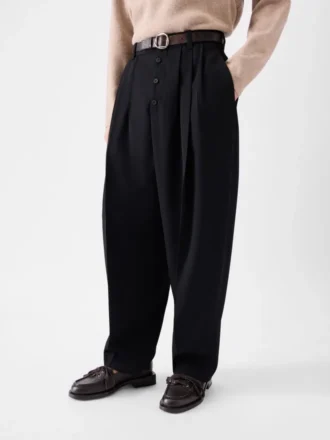 Pantalones Fernando Pantalones plisados con botones Pantalones Fernando Pantalones plisados con botones