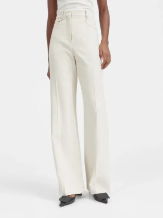 Pantalones Sauge Pantalones acampanados de cintura alta